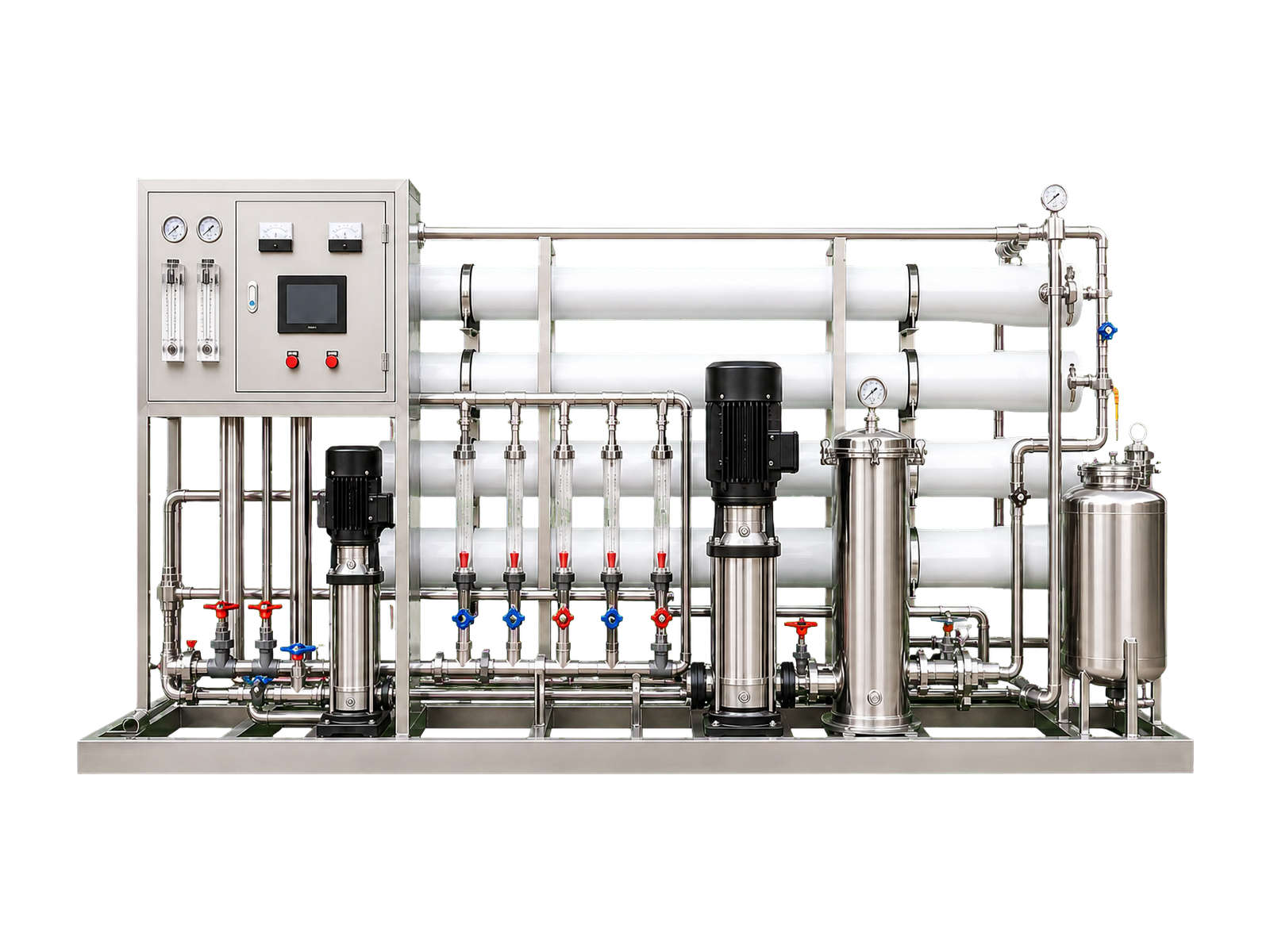 1-10 m3/h 1-10 m3/h ro pure water system configured for reverse osmosis systems