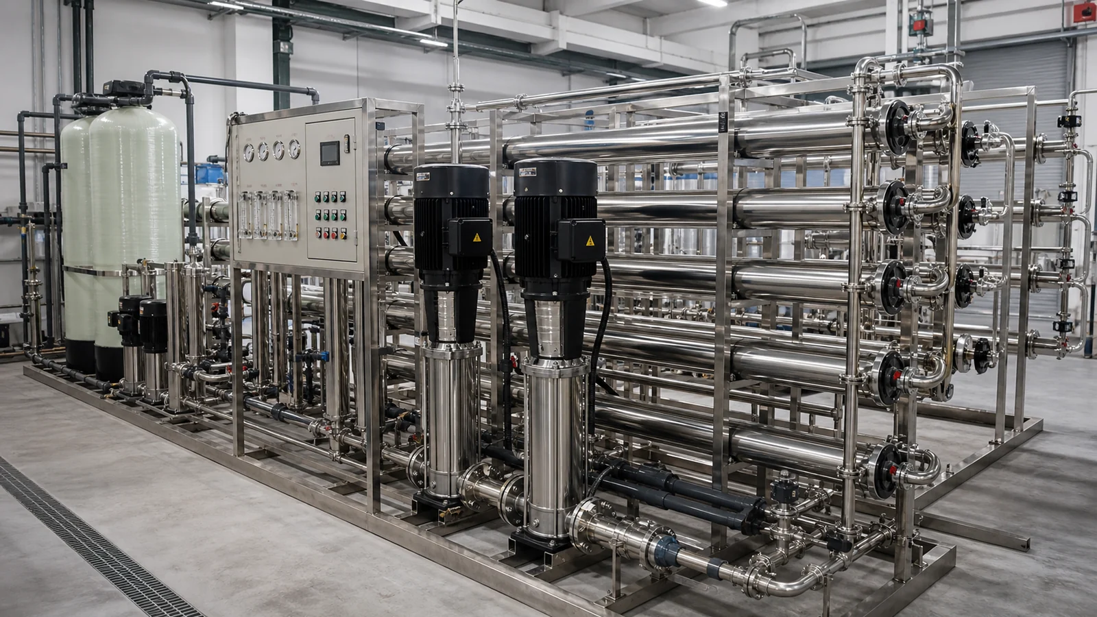 Industrial Process Water RO System water treatment solution